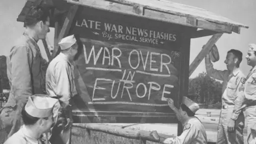 War over in Europe